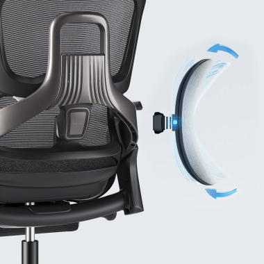 ergonomic chair black zenmax ergonomic chair aluminum footrest mesh 4d adjustable armrests double lumbar support headrest extendable footrest 13
