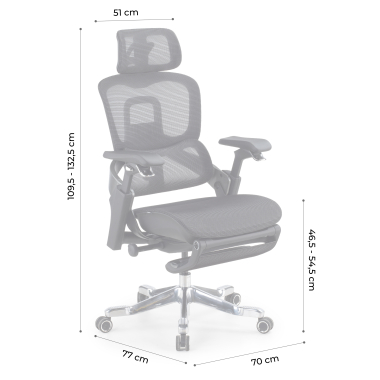 ergonomic chair white grey zenmax ergonomic chair aluminum footrest mesh 4d adjustable armrests double lumbar support headrest extendable footrest 20