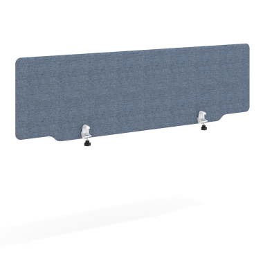 desk dividers blue aluminium frame 3