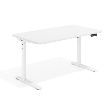 height adjustable desk white warm white erghos icon 1