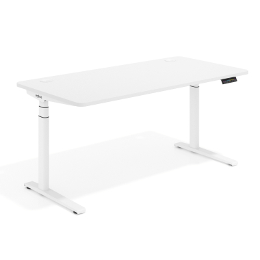 height adjustable desk white warm white erghos icon 1