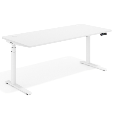 height adjustable desk white warm white erghos icon 1