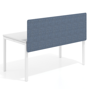 desk dividers blue aluminium frame 1