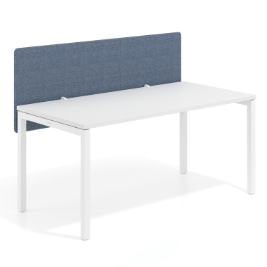 desk dividers blue aluminium frame 4