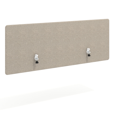 desk dividers beige aluminium frame 3