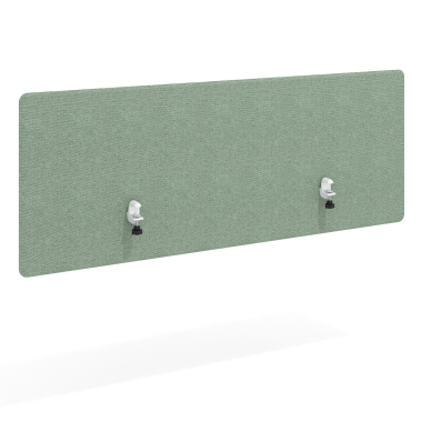 desk dividers green aluminium frame 3