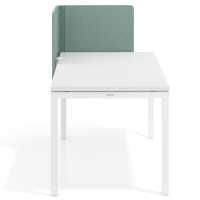 Foldable side desk divider Sileo, sound-absorbing fabric