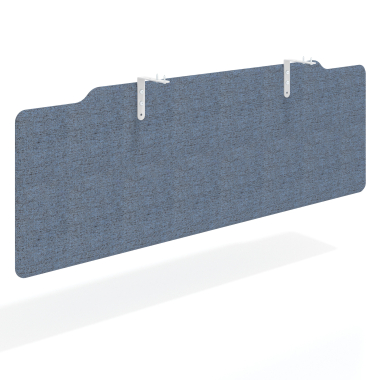 desk dividers blue aluminium frame 3