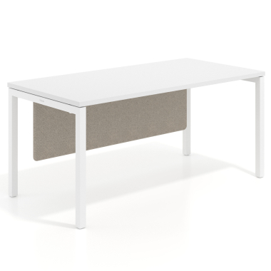 desk dividers beige aluminium frame 4