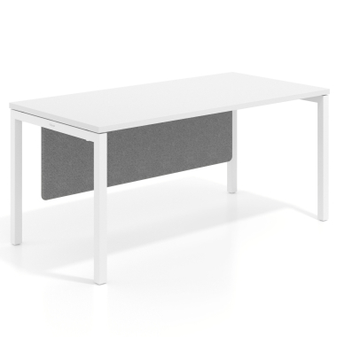 desk dividers gray aluminium frame 4