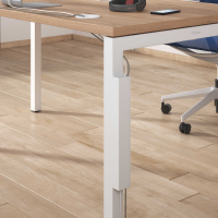 Desk cable management channel Tekno, vertical and magnetic