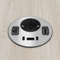Desk grommet Powerhub Ø80...