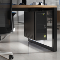 Fixed under-desk PC mount Zero