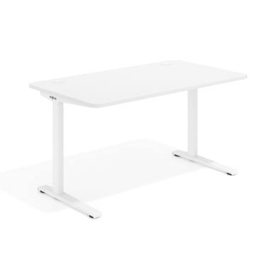 office desk white warm white white frame 1