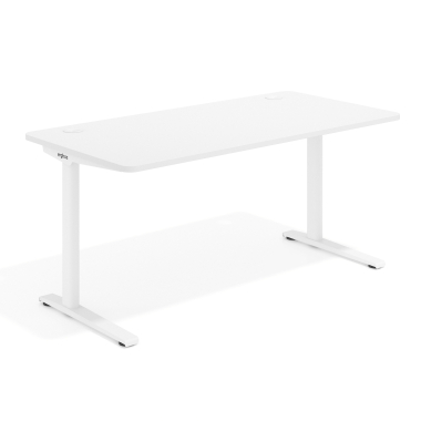 office desk white warm white white frame 1