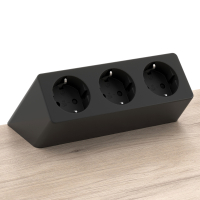 Desk power strip Edge with...