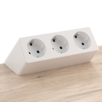 Desk power strip Edge with...