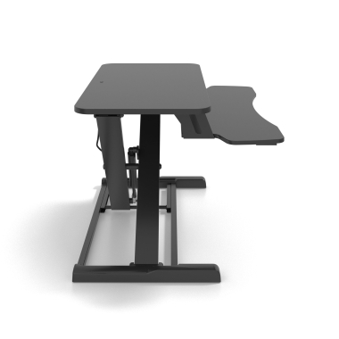 height adjustable desk black lynk 11
