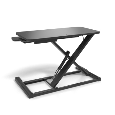 height adjustable desk black lynk 9