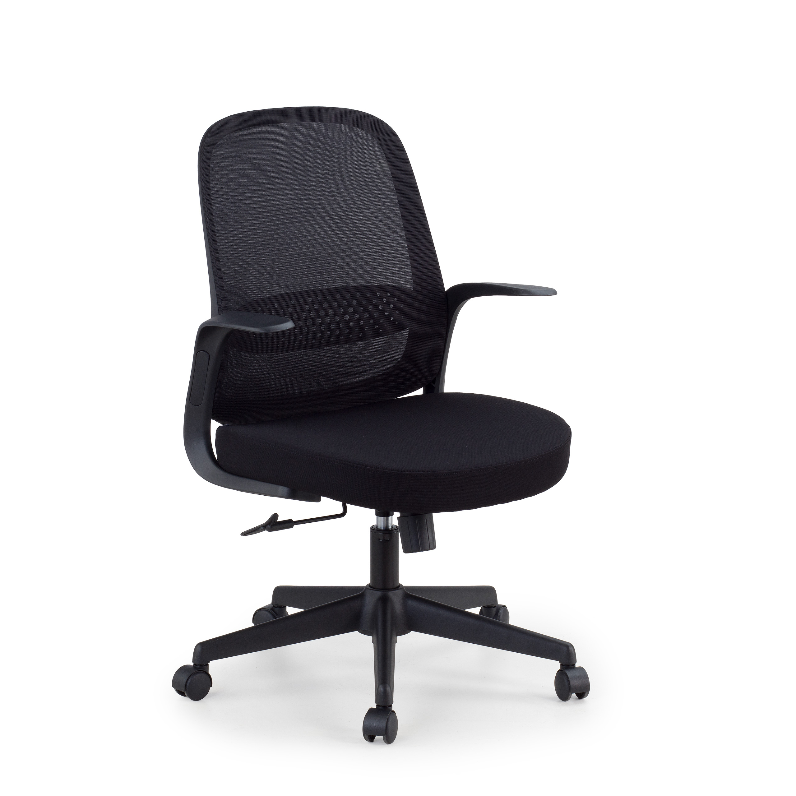 Swivel office chair Valentina with mesh backrest