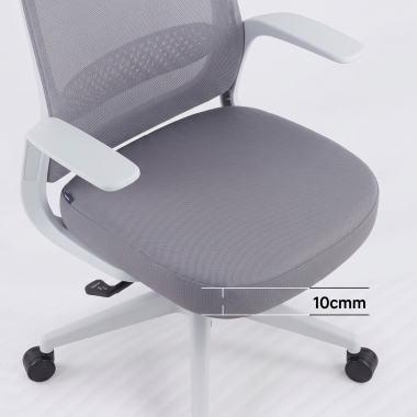 Thick padded seat