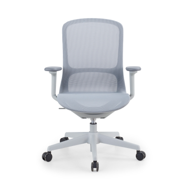 designer office chair gray muse mesh 3d adjustable armrests 3