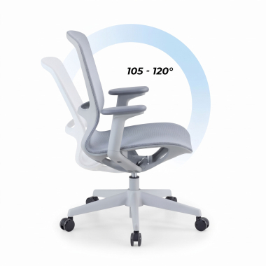 Integrated seat and backrest