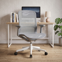 Designer office chair Muse with a modern look, 3D armrests and ergonomic backrest