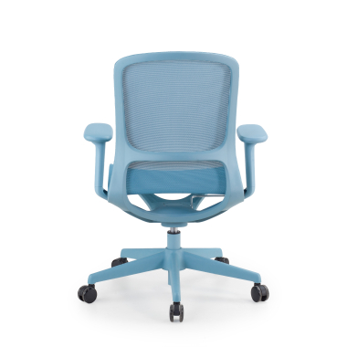 designer office chair blue muse mesh 3d adjustable armrests 5