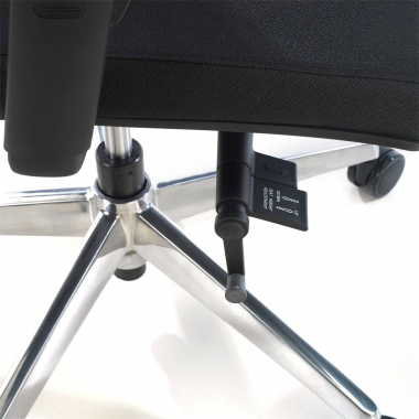 home office chair black without headrest upholstered mesh movable armrests lumbar support 8