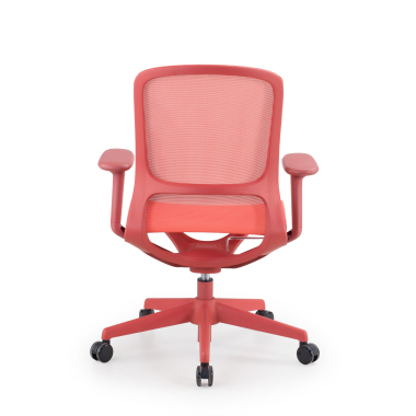 designer office chair red muse mesh 3d adjustable armrests 6