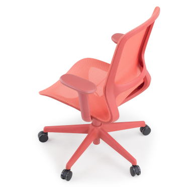 designer office chair red muse mesh 3d adjustable armrests 9
