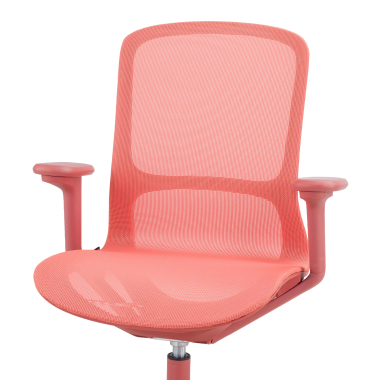 designer office chair red muse mesh 3d adjustable armrests 5
