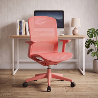 Designer office chair Muse with a modern look, 3D armrests and ergonomic backrest