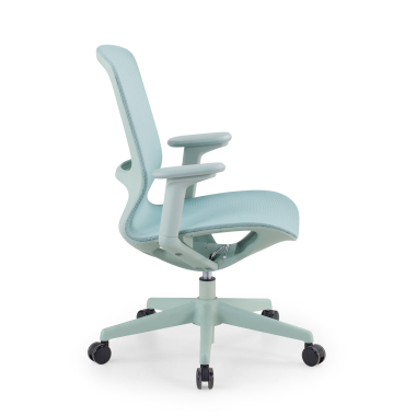 designer office chair green muse mesh 3d adjustable armrests 4