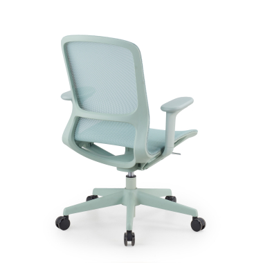 designer office chair green muse mesh 3d adjustable armrests 7