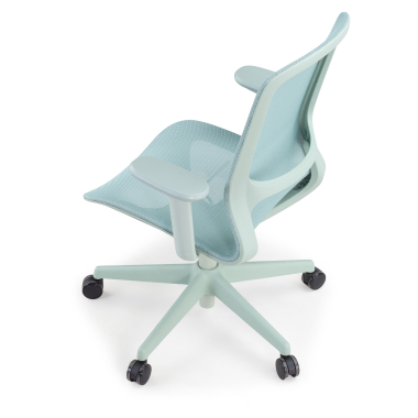designer office chair green muse mesh 3d adjustable armrests 8