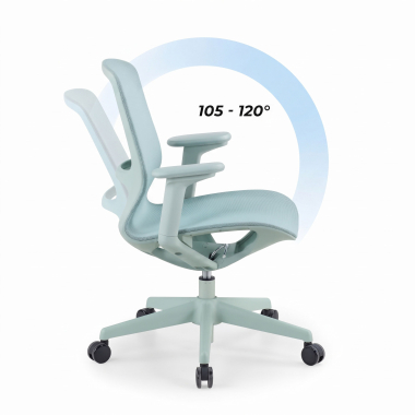 Integrated seat and backrest