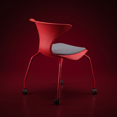 chair with writing tablet red chair with casters plastic no armrests 10