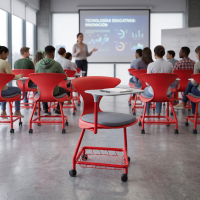 Classroom chair Agora with...