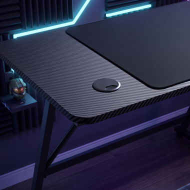 gaming desk black voltage 9
