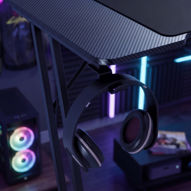 gaming desk black voltage 11