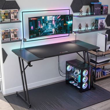 gaming desk black voltage 2