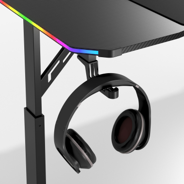 gaming desk black voltage 7