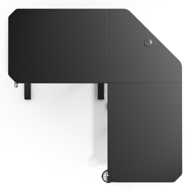 gaming desk black volcano 7