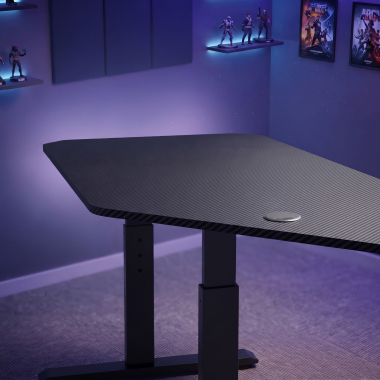 gaming desk black volcano 11