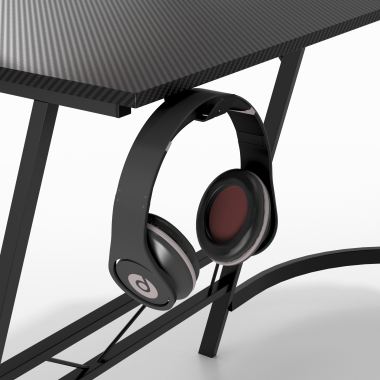 gaming desk black kratos 6