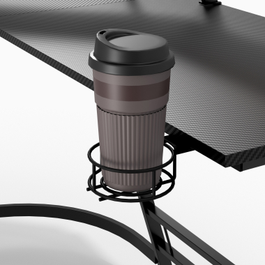 gaming desk black kratos 7
