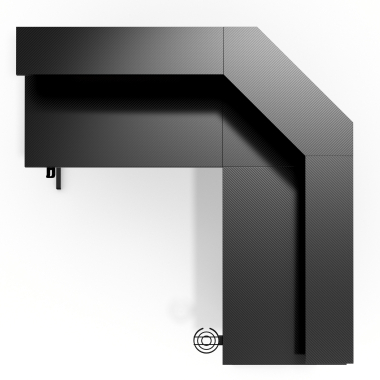 gaming desk black kratos 8