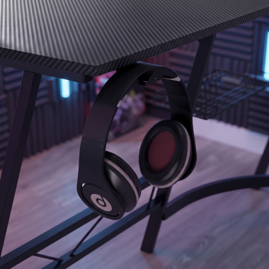 gaming desk black kratos 11
